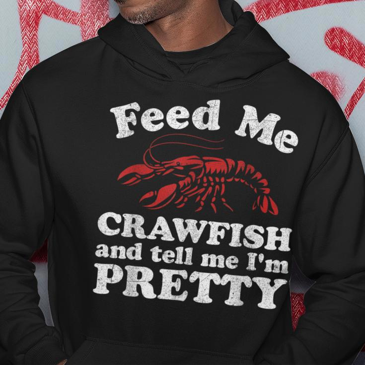 Feed Me Crawfish And Tell Me Im Pretty Boil Mardi Gras Hoodie Personalized Gifts