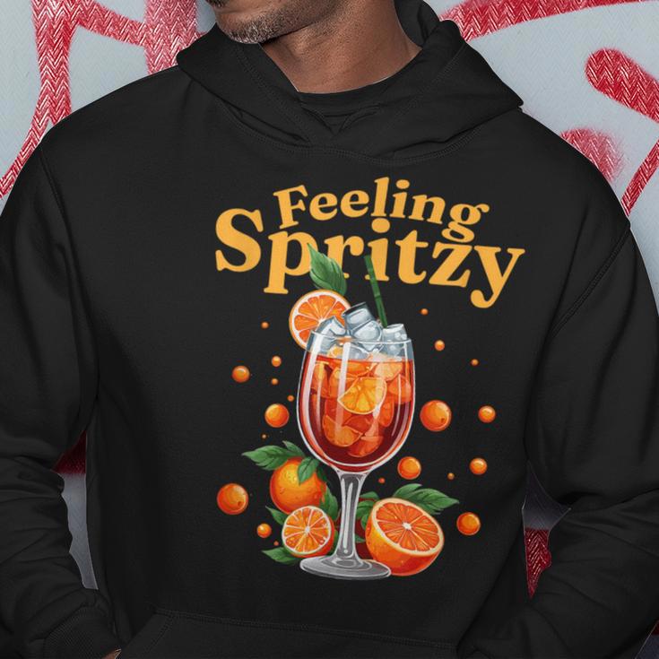 Feeling Spritzy Prost Auf Den Spritzigen Genuss Hoodie Lustige Geschenke