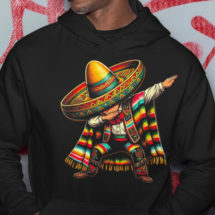 Festive Cinco De Mayo Dabbing Mexican Boy Dance Hoodie Unique Gifts