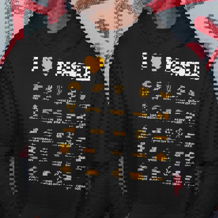Fideosariedades De Pasta Espaguetis Italia Pasta De Regalo Sudadera Regalos divertidos