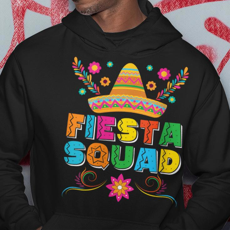 Fiesta Squad Cinco De Mayo Family Matching Mexican Sombrero Hoodie Funny Gifts