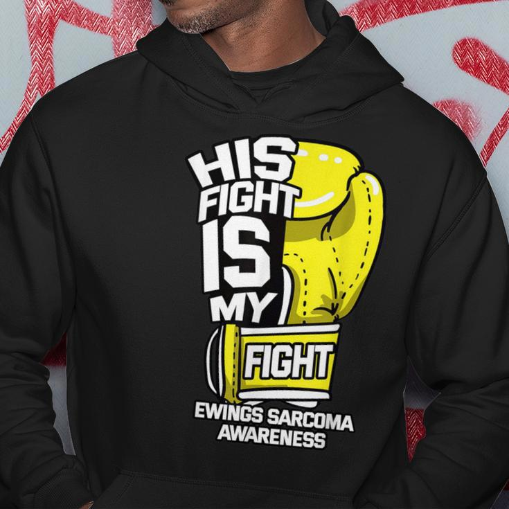 His Fight Is My Fight Ewing's Sarcoma Askin Tumor Supporters Hoodie Unique Gifts