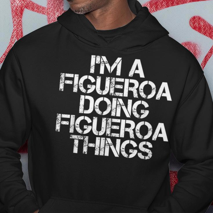 Figueroa Surname Family Tree Birthday Reunion Hoodie Funny Gifts