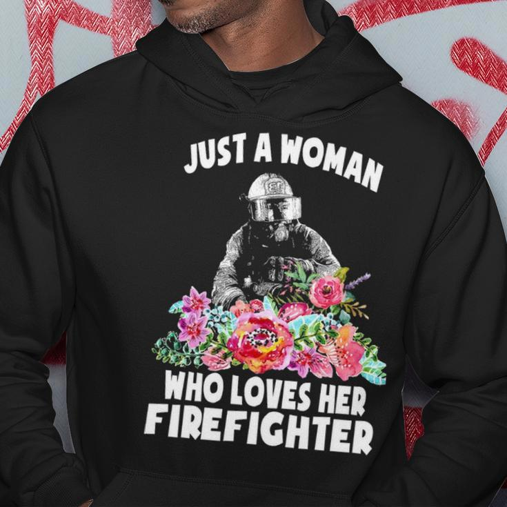 Firefighter Love My Firefighter Hoodie Unique Gifts
