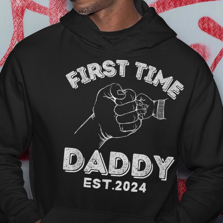 First Time Dad Baby Ideas For New Daddy Fathers Day Hoodie Unique Gifts