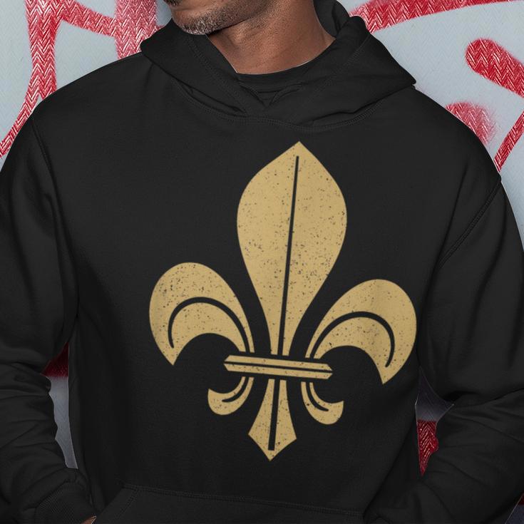 Fleur De Lis Fleur-De-Lys Symbol French Heraldry France Hoodie Unique Gifts