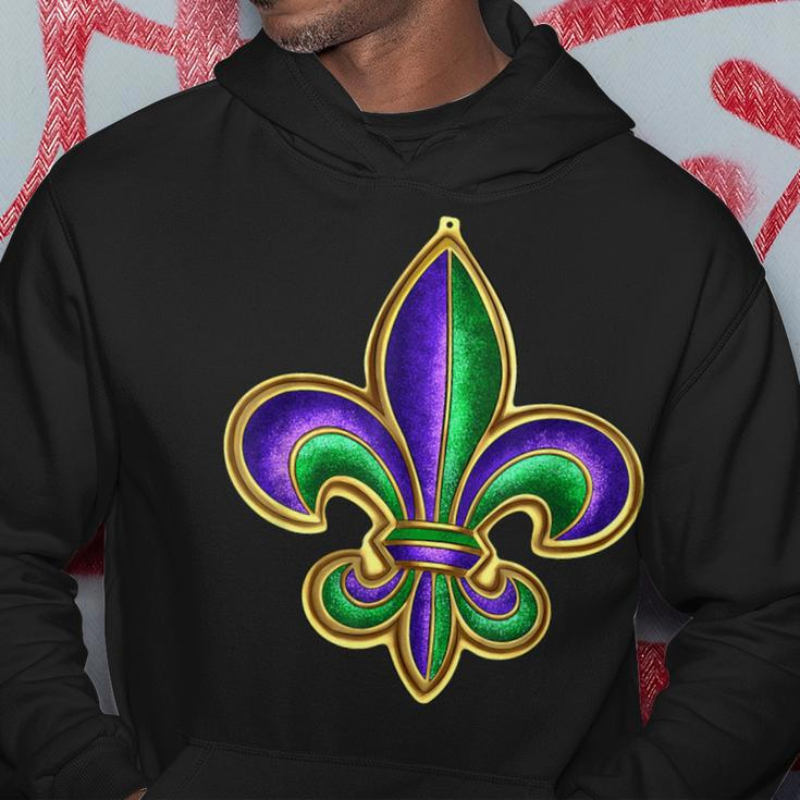 Fleur De Lis New Orleans Carnival Costume Outfit Mardi Gras Hoodie Personalized Gifts
