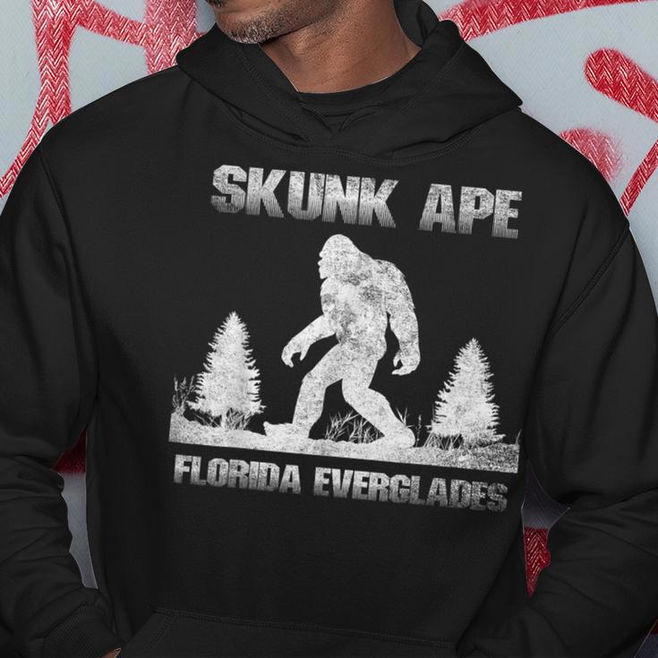 Florida Everglades Skunk Ape Bigfoot Retro Vintage Hoodie Unique Gifts