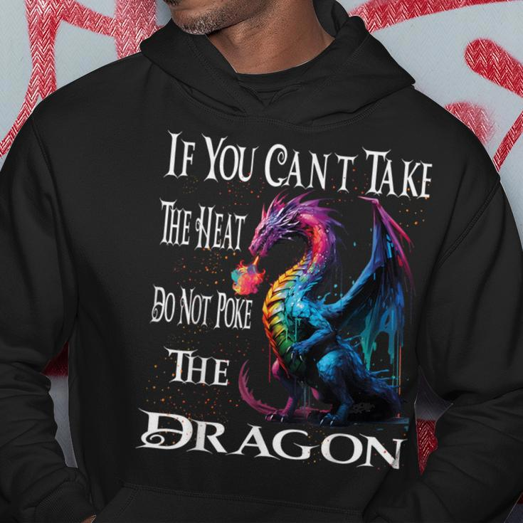 Flying Mythical Creature Cool Dragon Flame-Spewing Dragon Hoodie Unique Gifts