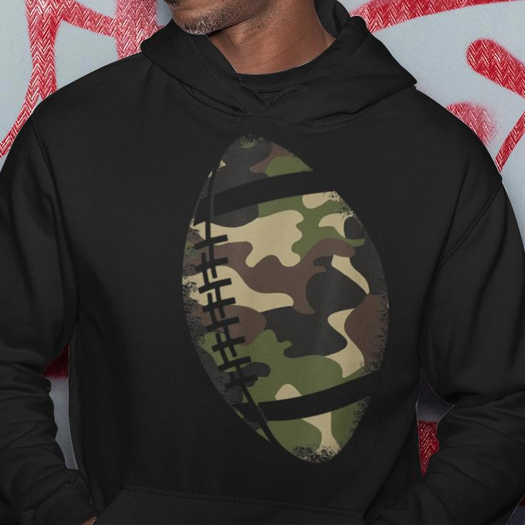 Football Camouflage College Team Coach Camo Hoodie Unique Gifts