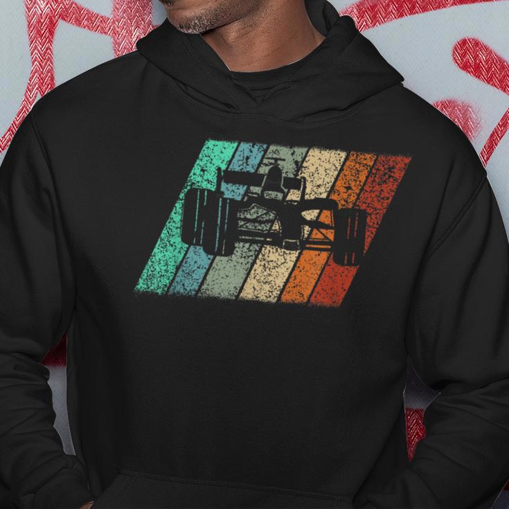 Formula Racing Retro 70S Vintage Silhouette Distressed Hoodie Unique Gifts