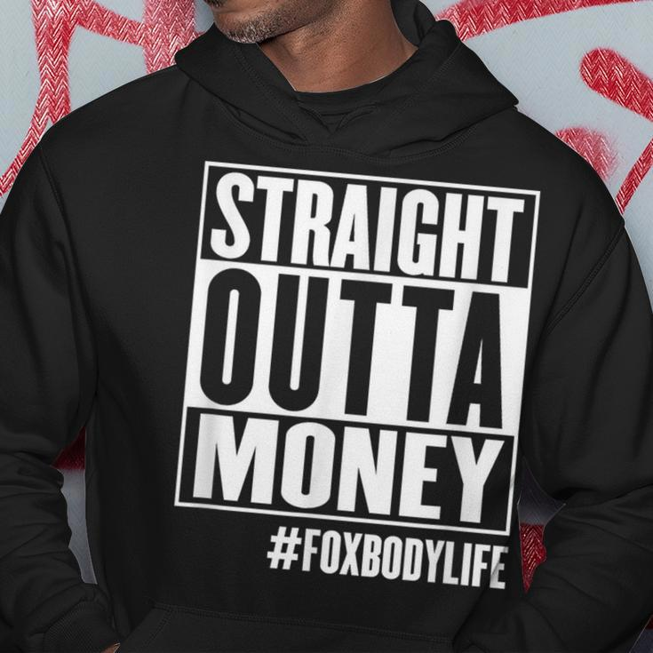 Foxbody Stang Car Enthusiast Straight Outta Money Compton Hoodie Unique Gifts