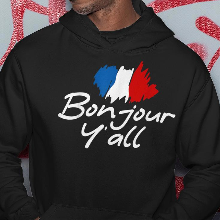 France Roots French Lover Bonjour Y'all Hoodie Unique Gifts