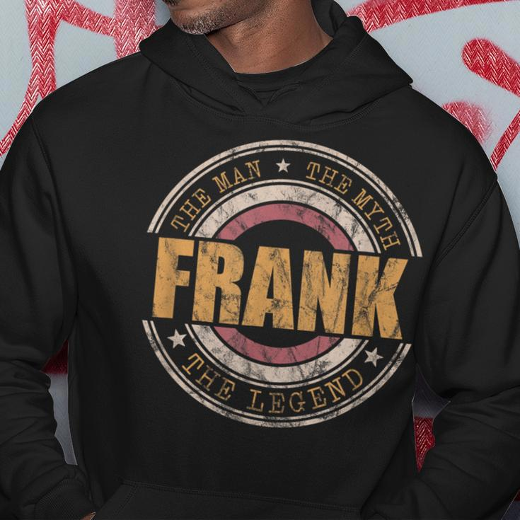 Frank The Man The Myth The Legend First Name Frank Hoodie Unique Gifts