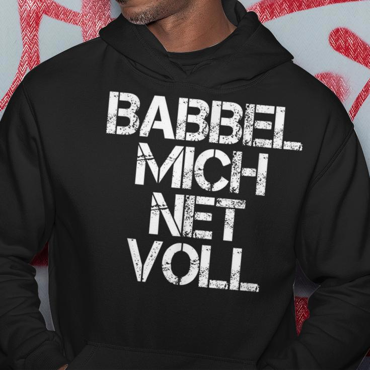 Frankfurt Hessen Babbel Mich Net Full Dialect Hoodie Lustige Geschenke