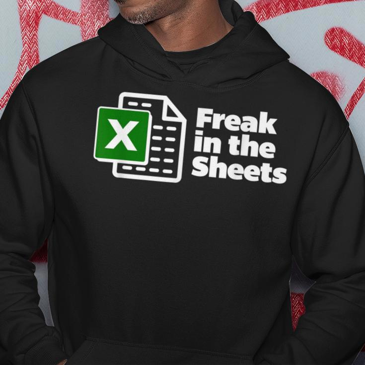 Freak In The Sheets Excel Spreadsheet File Data Hoodie Funny Gifts