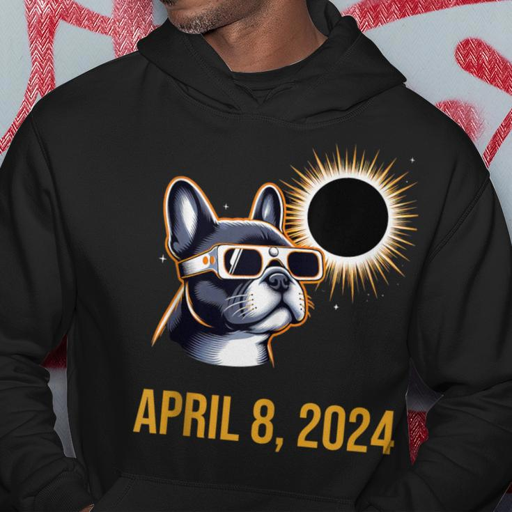 French Bulldog America 2024 Total Solar Eclipse Accessories Hoodie Unique Gifts