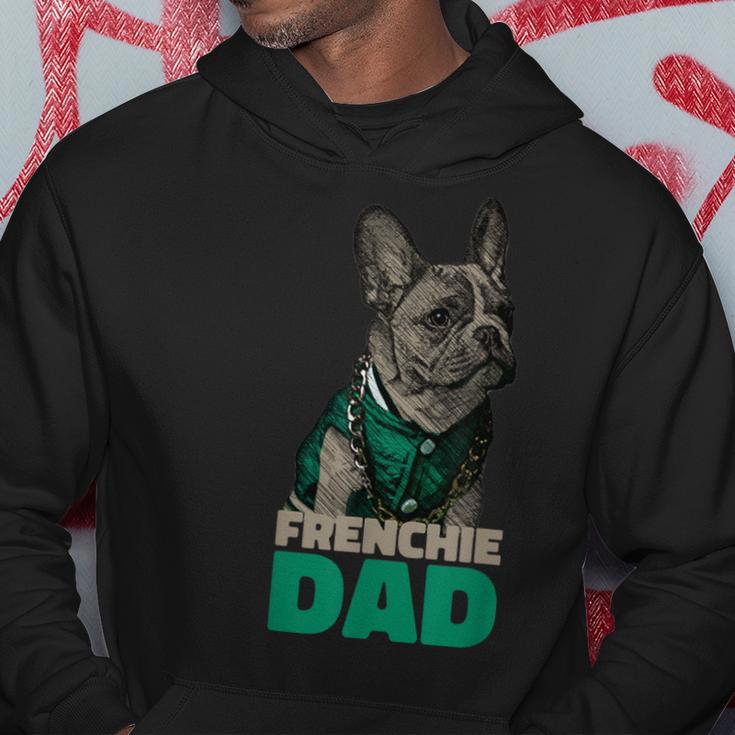 Frenchie Dad French Bulldog Dad Kapuzenpullover Lustige Geschenke