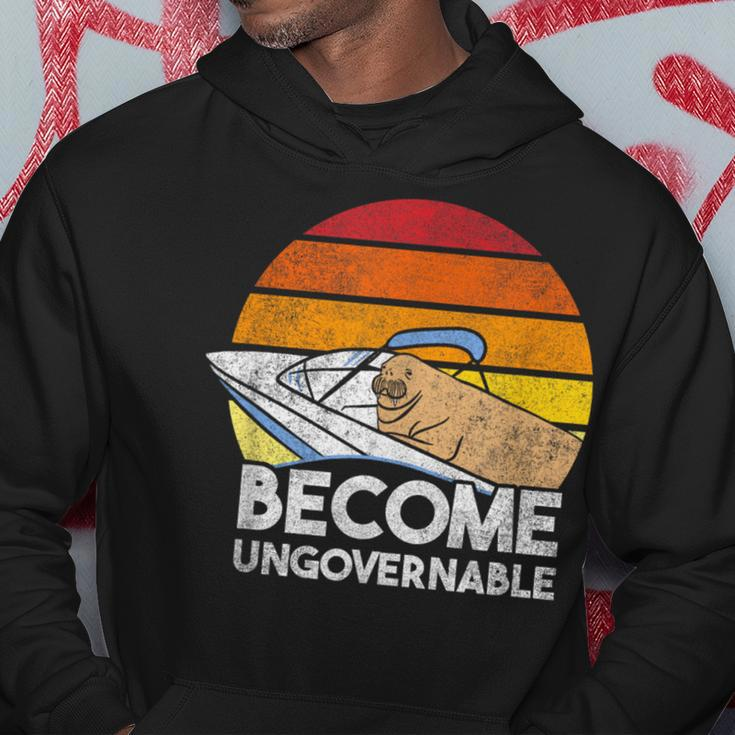 Freya The Walrus Become Ungovernable Hoodie Unique Gifts