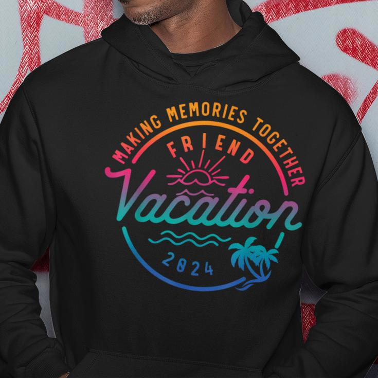 Friends Vacation 2024 Making Memories Together Summer Trip Hoodie Personalized Gifts