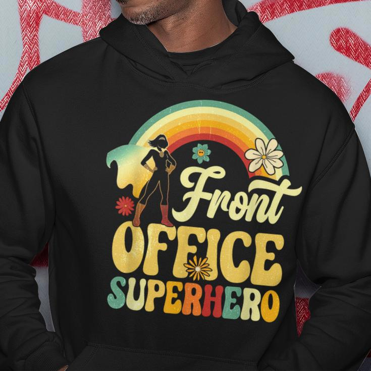 Front Office Superhero Secretary Administrative Assistant Hoodie Unique Gifts