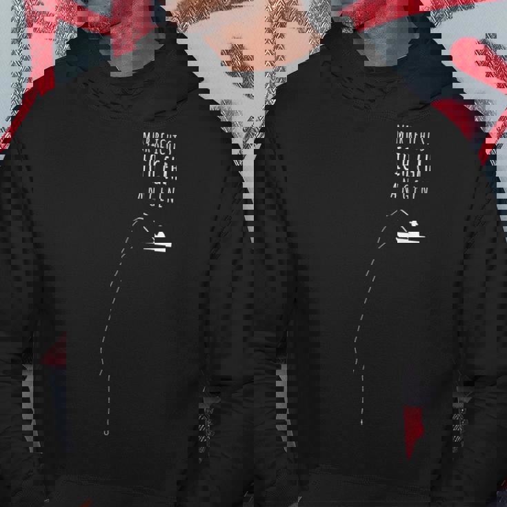 Angler Fisherman Saying Mir Reichts Ich Geh Angeln Hoodie Lustige Geschenke