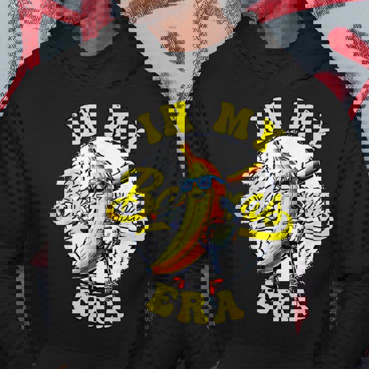 Banana In My Bananas Era Banana Playing Baseball Hoodie Personalized Gifts