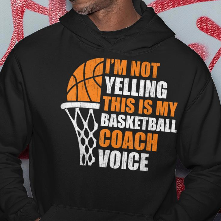 Basketball Not Yelling My Basketball Coach Men Hoodie Personalized Gifts
