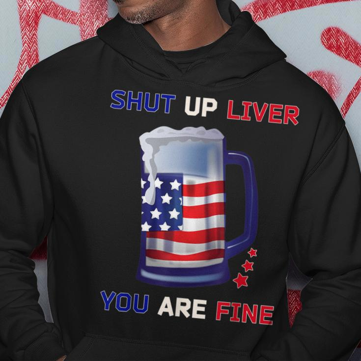 Beer Outfit Usa Flag 4Th Of July Clothes Men Hoodie Unique Gifts