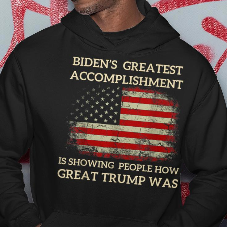 Biden Retro Biden's Greatest Accomplishment Hoodie Funny Gifts