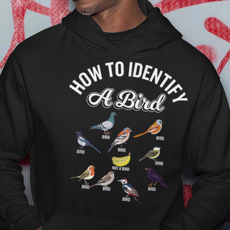 Bird Watcher How To Identify A Bird Unique Birder Hoodie Unique Gifts