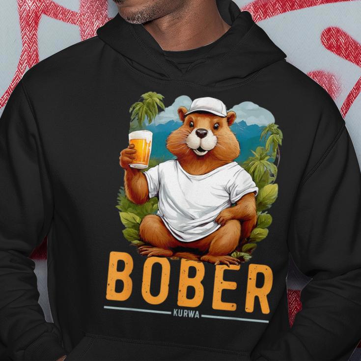 Bober Bóbr Kurwa Polish Bober Kurwa Bobr Hoodie Lustige Geschenke