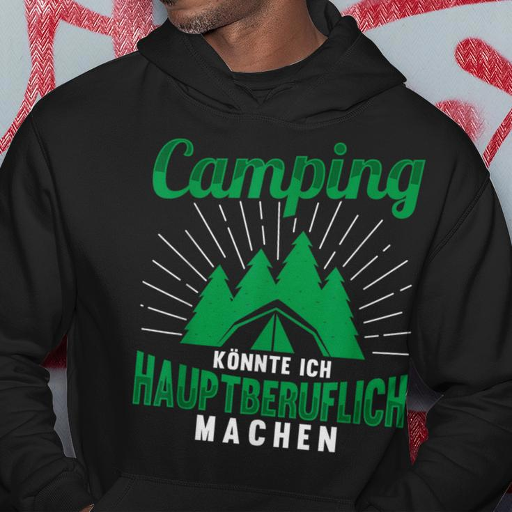 Camping Könnte Ich Hauptberuflich Machen Slogan Kapuzenpullover Lustige Geschenke