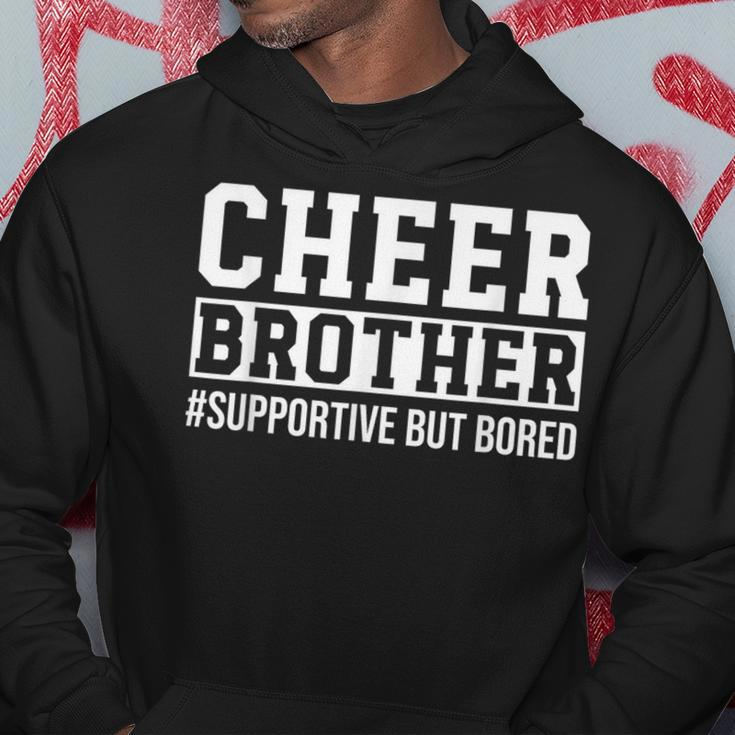 Cheerleader Brother Cheer Brother Supportive But Bored Hoodie Unique Gifts