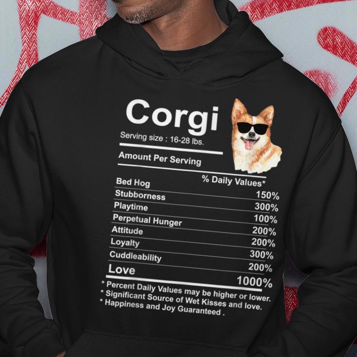 Corgi Facts Nutrition Cardigan Pembroke Corgi Mom Hoodie Unique Gifts