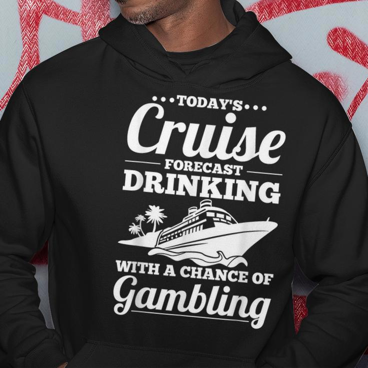 Cruising Forecast Drinking With A Chance Of Gambling Hoodie Personalized Gifts
