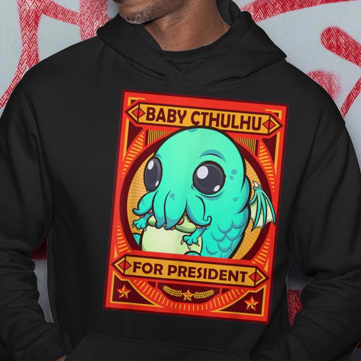 Cthulhu Baby Cthulhu For President Hoodie Unique Gifts