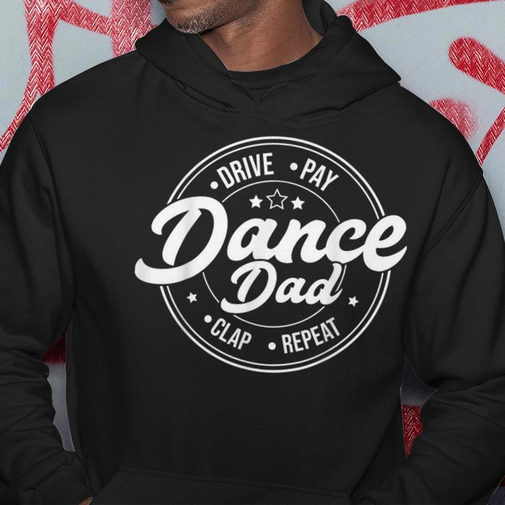 Dad Dance Retro Proud Dancer Dancing Father's Day Hoodie Unique Gifts