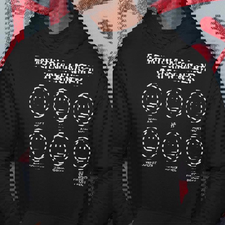 Engineering Emotional Range Of An Engineer Hoodie Unique Gifts