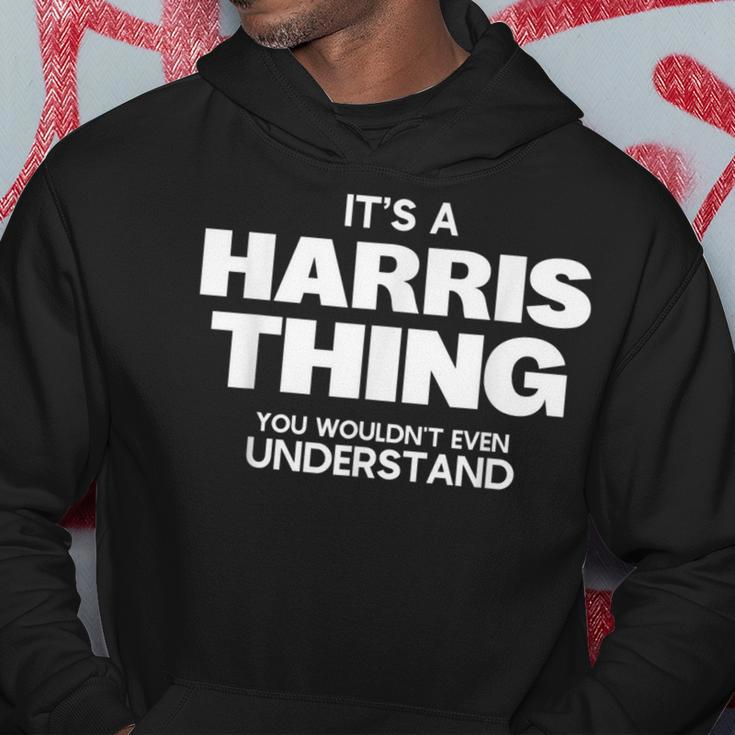 Family Reunion It's A Harris Thing Family Name Hoodie Funny Gifts