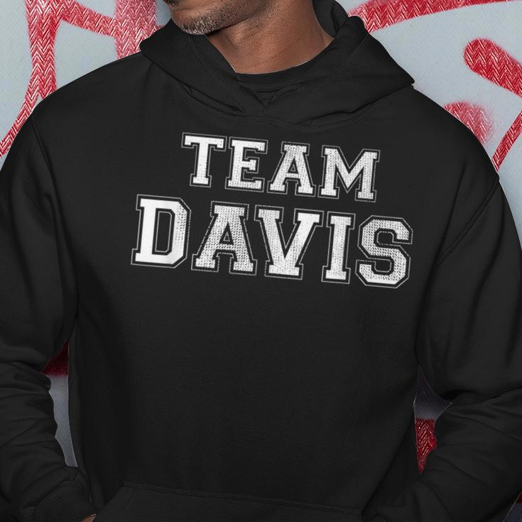 Family Team Davis Last Name Davis Hoodie Funny Gifts