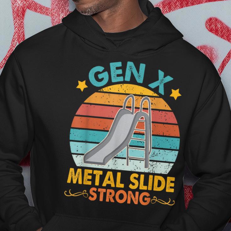 Gen X Generation Sarcasm Gen X Metal Slide A Strong Hoodie Unique Gifts