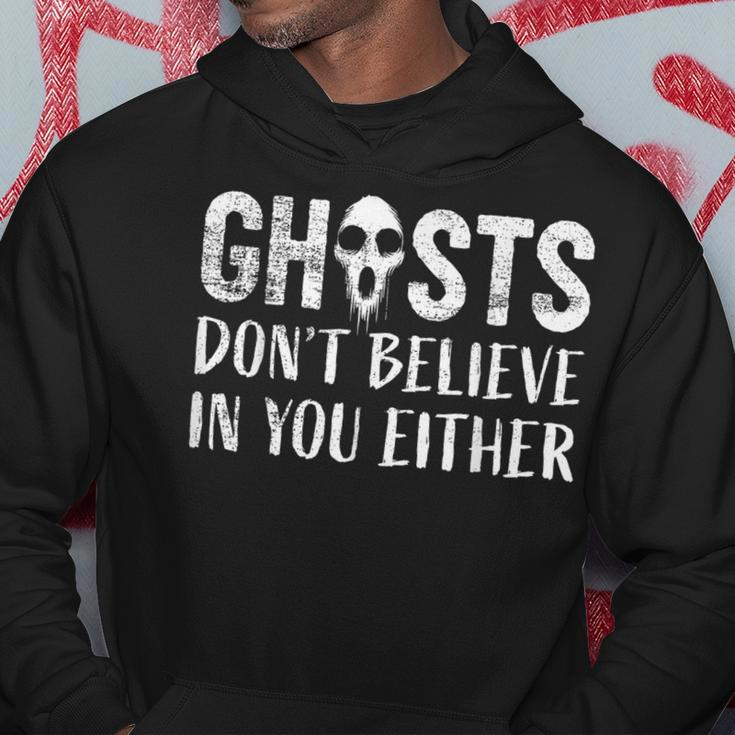 Ghost Hunting Paranormal Investigator Ghosts Hoodie Unique Gifts