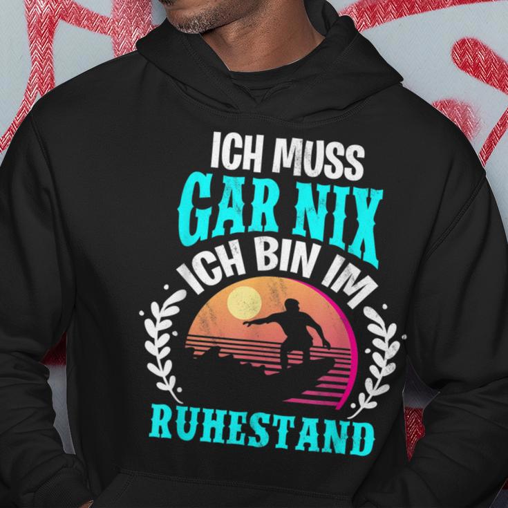 Ich Bin Im Ruhestand Kapuzenpullover Lustige Geschenke