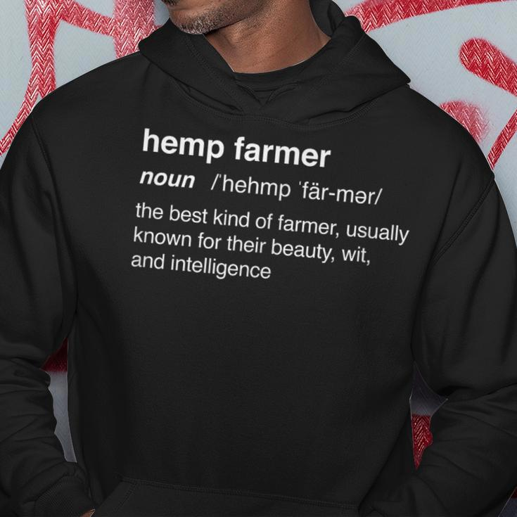 Hemp Farmer Hemp Farming Horticulture Hoodie Unique Gifts