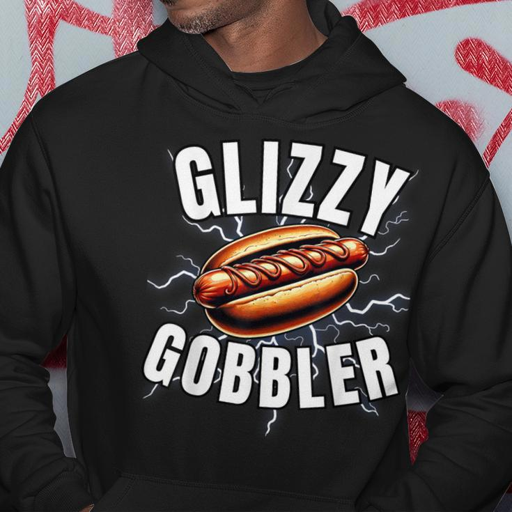 Hotdog Glizzy Gobbler Gladiator Lover Glizzy Gobbler Hoodie Funny Gifts