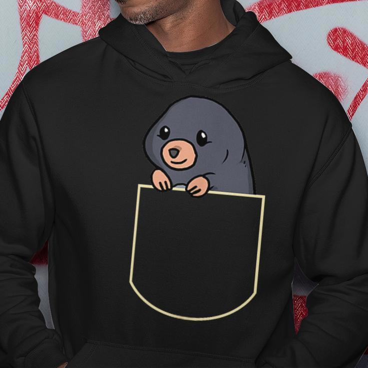 Mole In Chest Pocket Mole Pocket Hoodie Unique Gifts