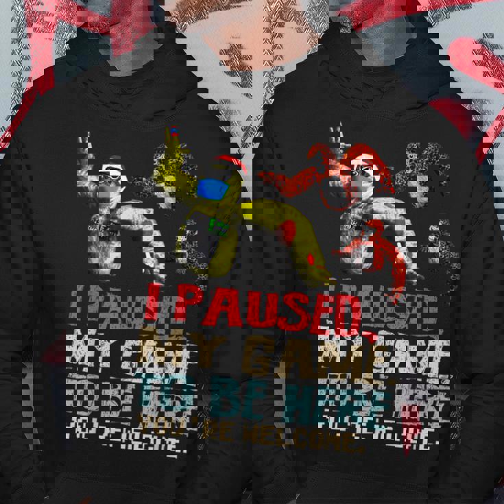 Monke Tag Gorilla Birthday Decorations Vr Gamer Hoodie Personalized Gifts