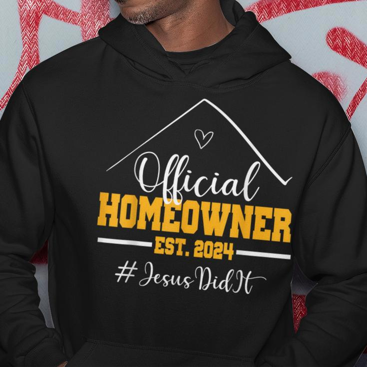 Official Homeowner Proud New Housewarming Party 2024 Hoodie Personalized Gifts