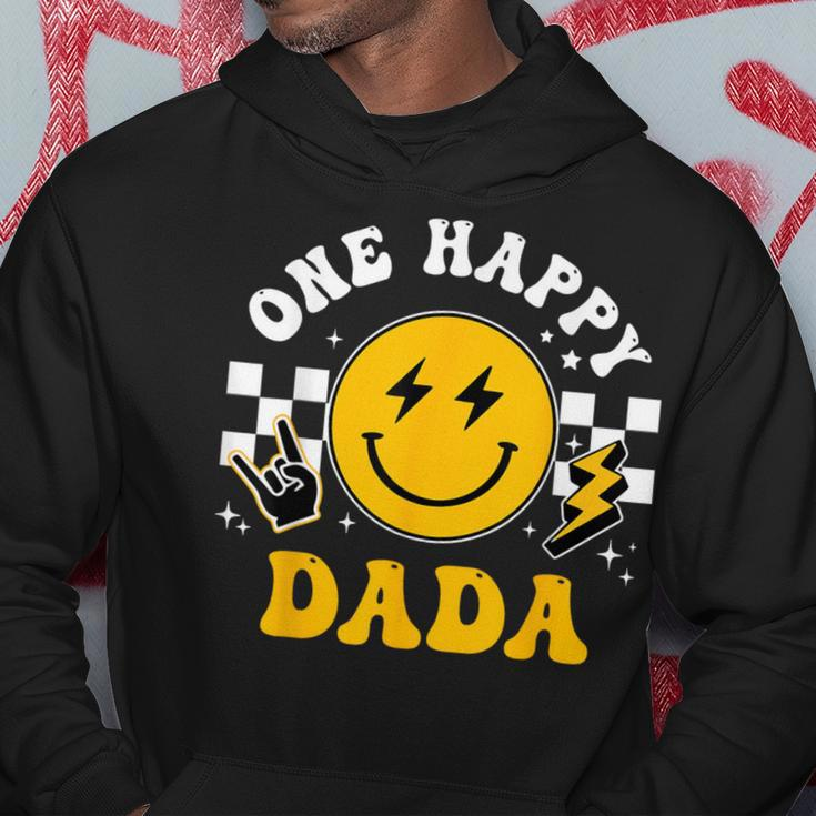 One Happy Dude Dada 1St Birthday Family Matching Hoodie Unique Gifts